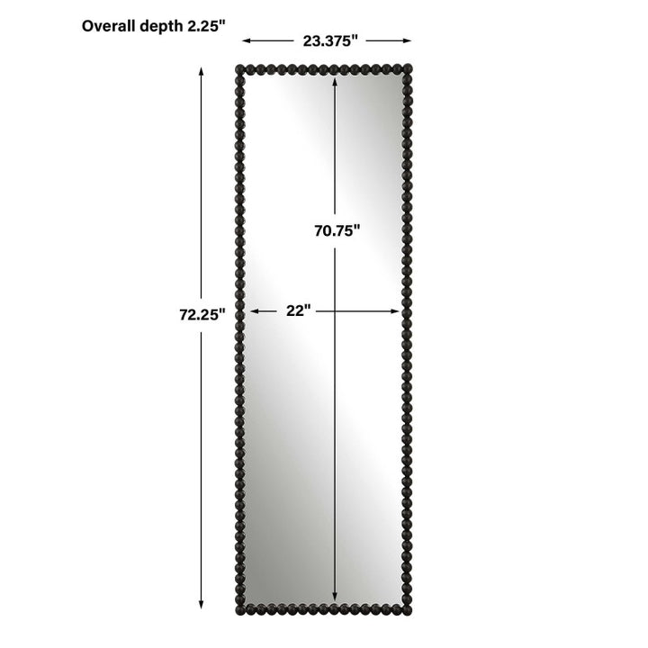Serna - Tall Mirror - Black