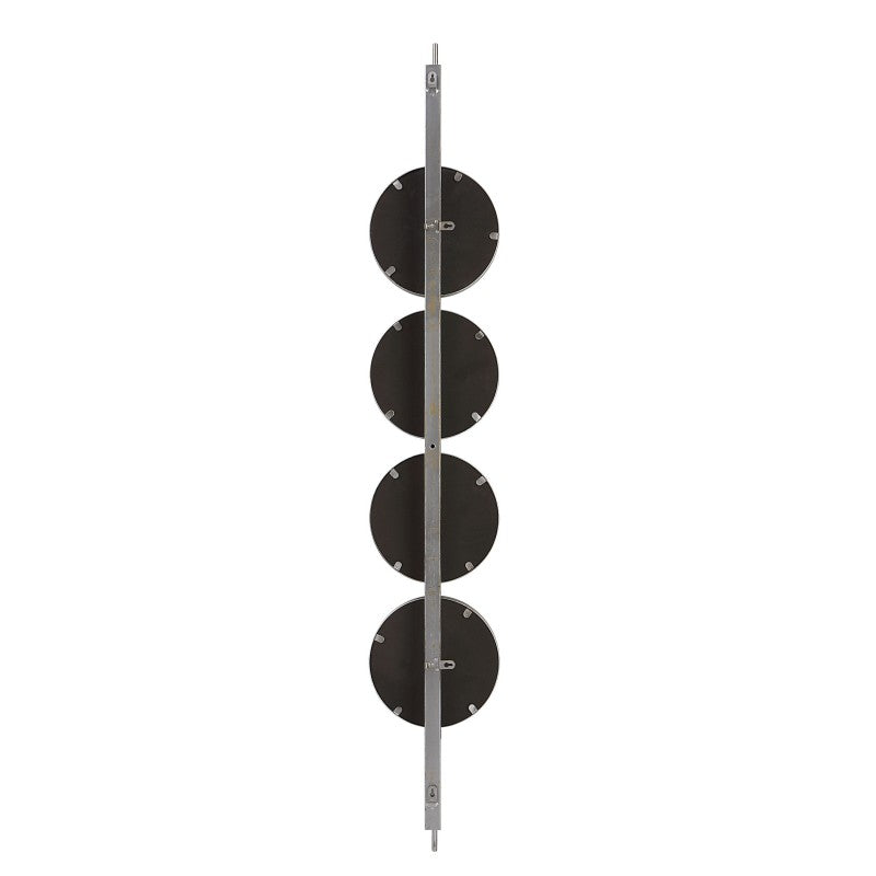 Button - Mirror - Gray