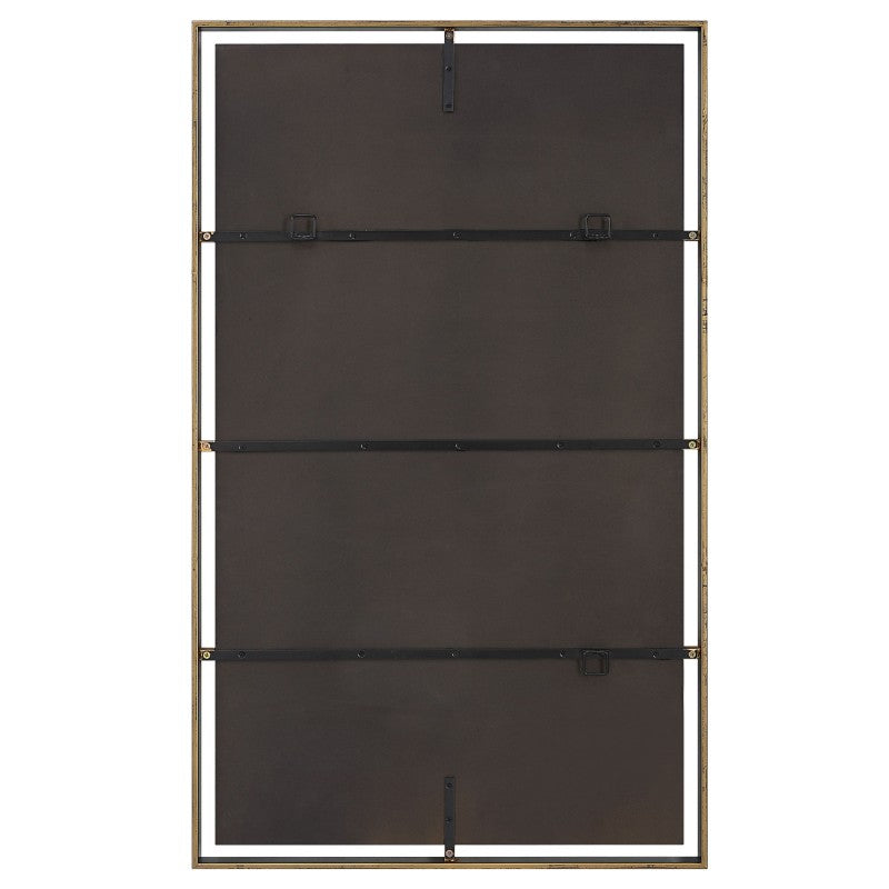 Egon - Rectangular Mirror - Black