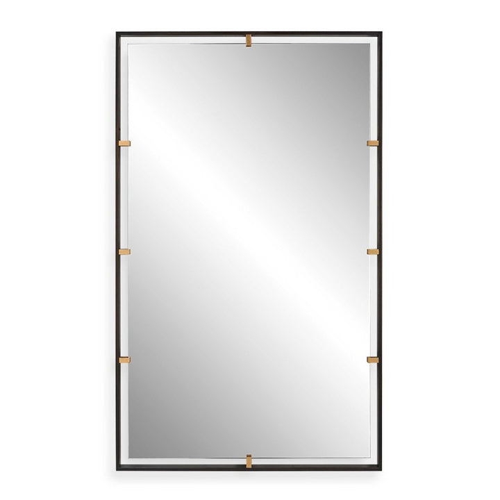 Egon - Rectangular Mirror - Black