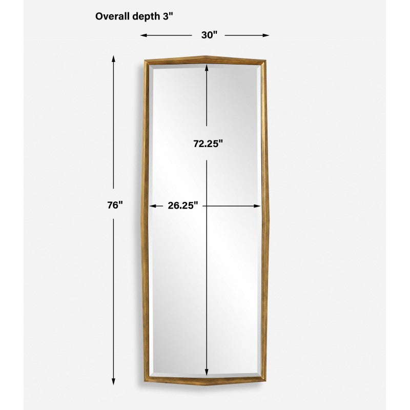 On Point - Wood Dressing Mirror