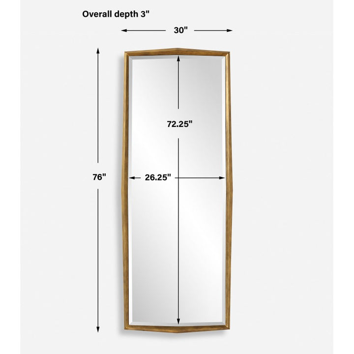 On Point - Wood Dressing Mirror