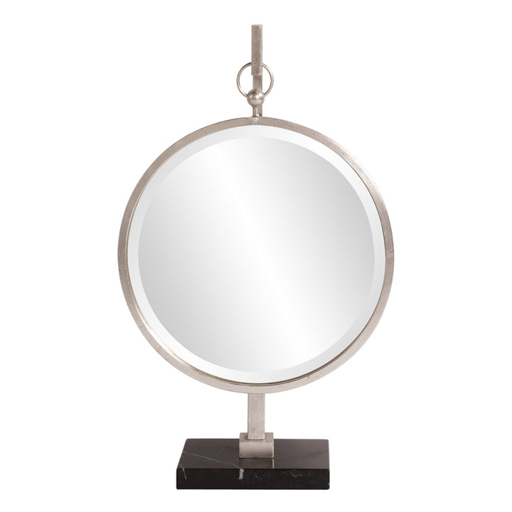 The Medallion Silver Mirror