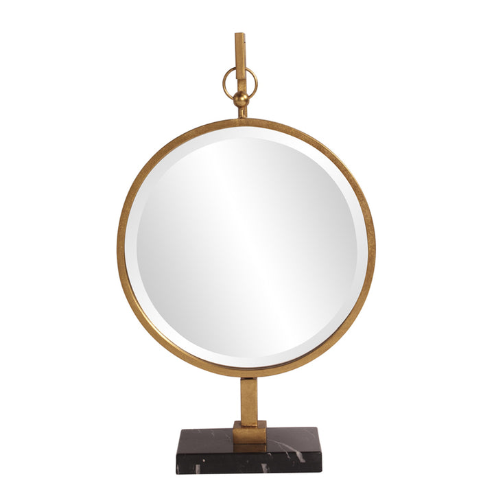 The Medallion Gold Mirror