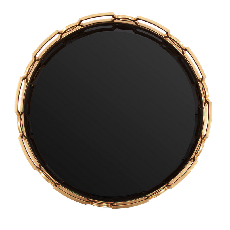 Kyron Round Metal Tray