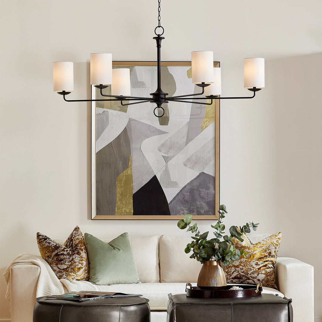 Ginevra Six Light Chandelier