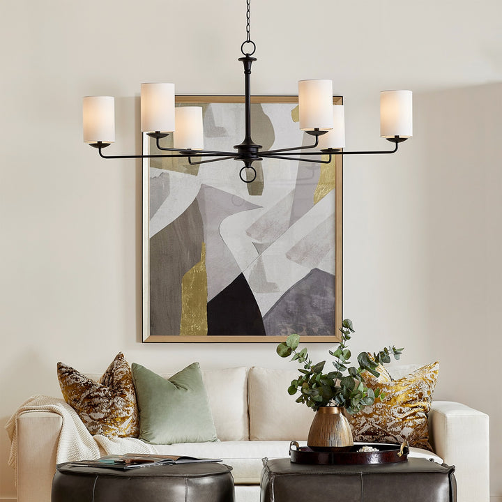 Ginevra Six Light Chandelier