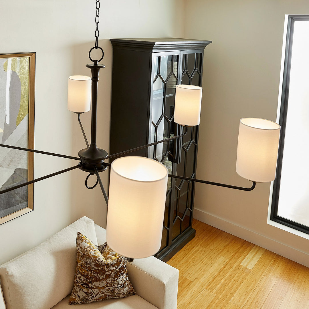 Ginevra Six Light Chandelier