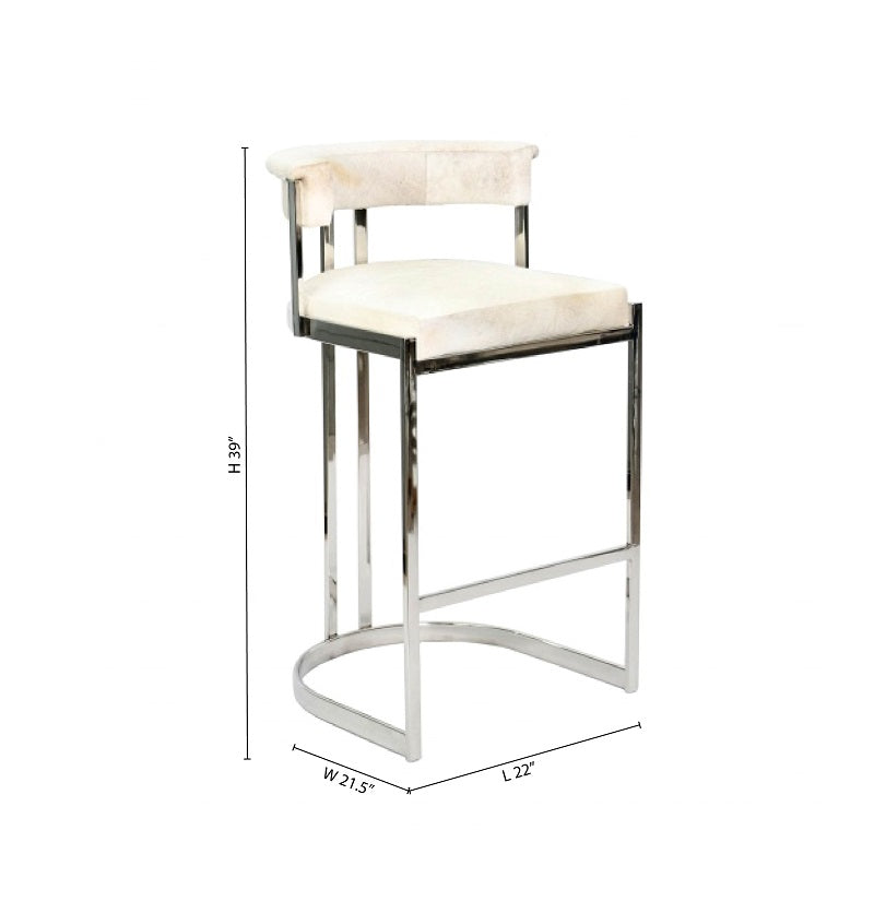 1023BAR CH GREY Barstool