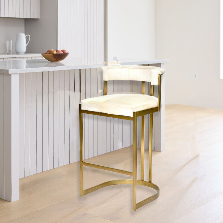 1023BAR/GD/GREY Barstool