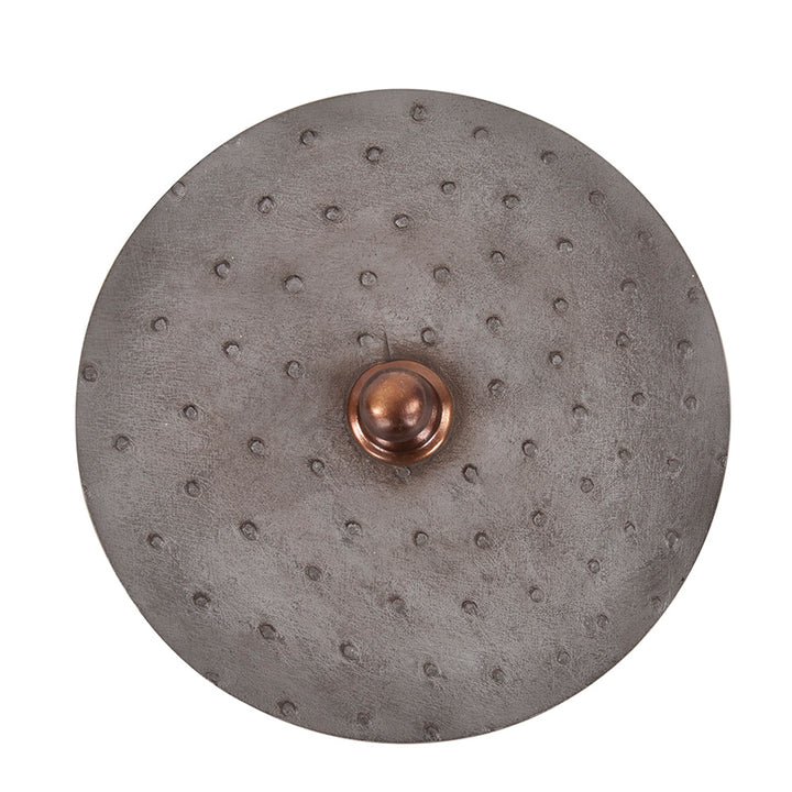 The Faux Ostrich Skin Box