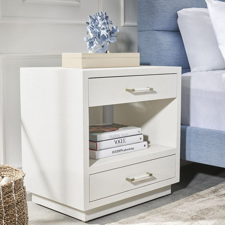 Taylor Bedside Chest - White