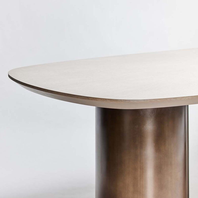 Becket Dining Table - Grey