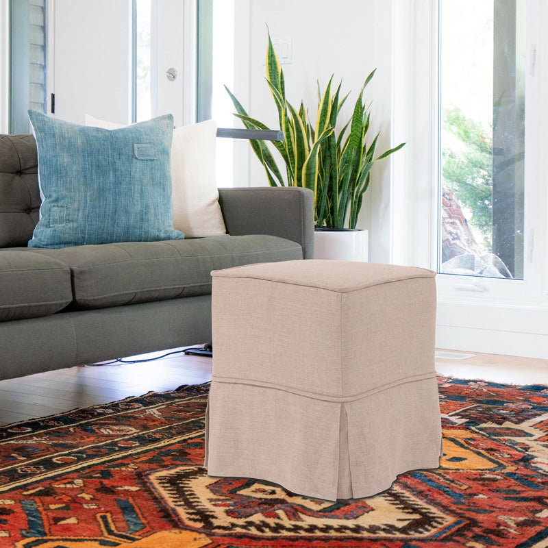 The Linen Universal Ottoman