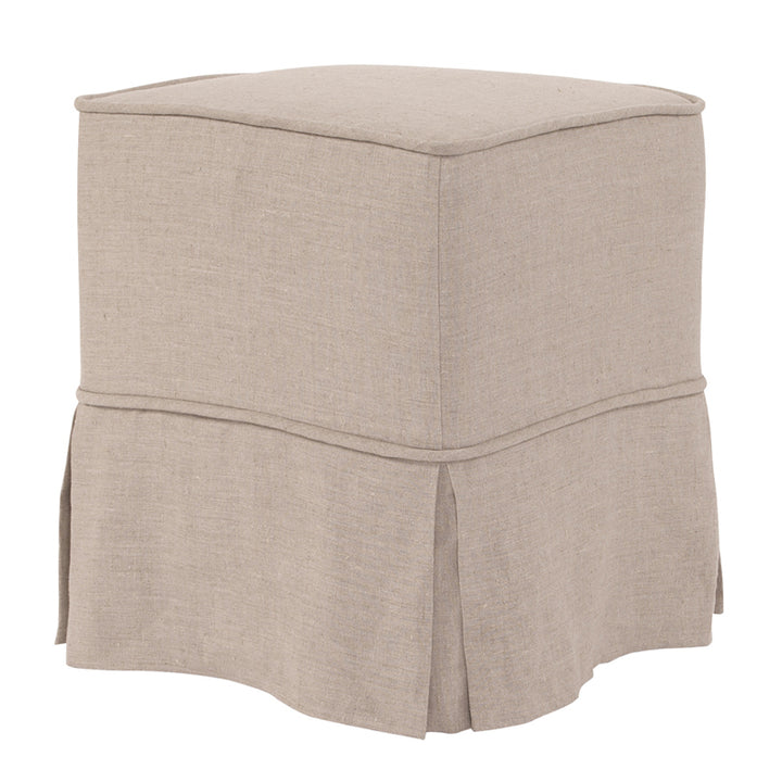 The Linen Universal Ottoman