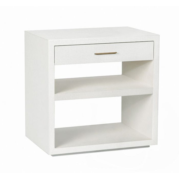 Livia Bedside Chest - White