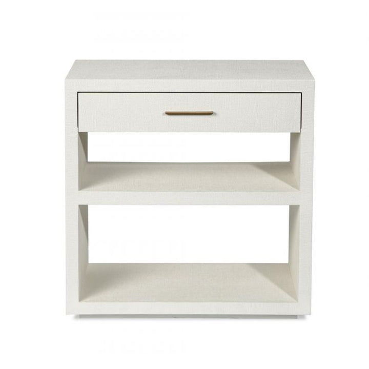 Livia Bedside Chest - White