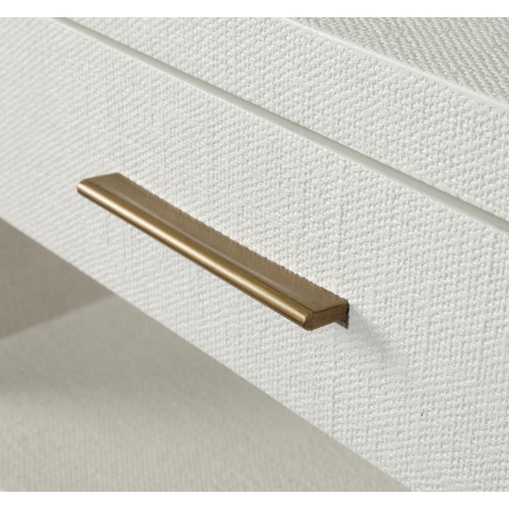 Livia Bedside Chest - White
