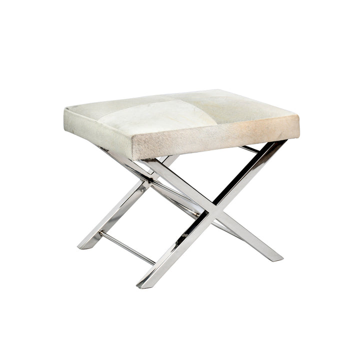 1296OT CH GREY Ottoman