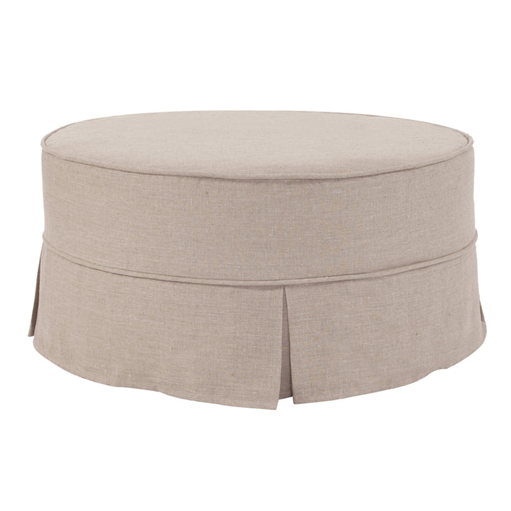 The Linen Universal Ottoman