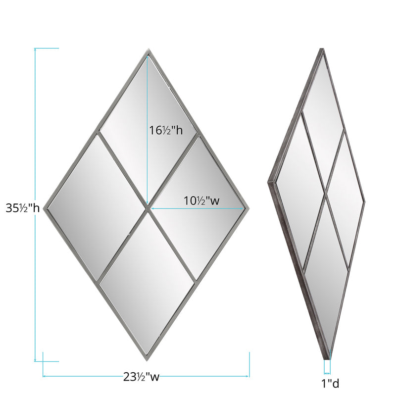 Windowpane Mirror