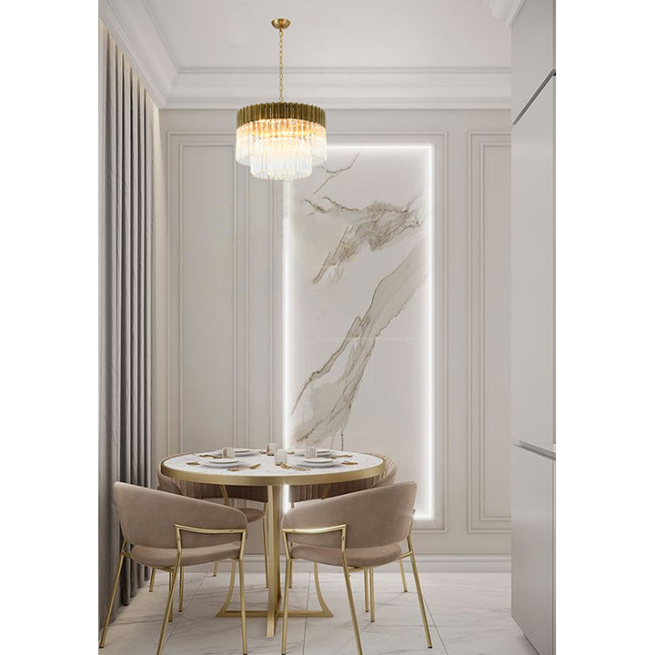 WE06C23BR Eight Light Chandelier