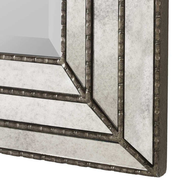 Seymour - Mirror - Antique Silver