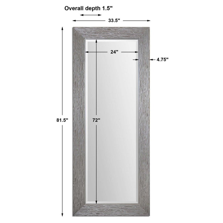 Amadeus - Large Mirror - Silver