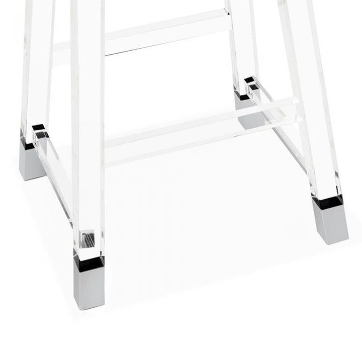 Reva Counter Stool - Nickel