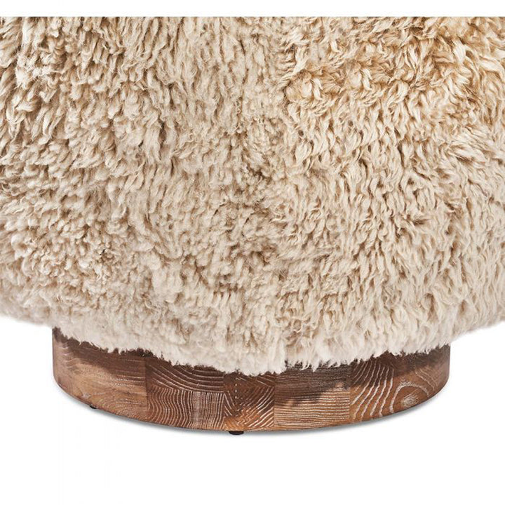 Simone Swivel Chair - Morel Taupe