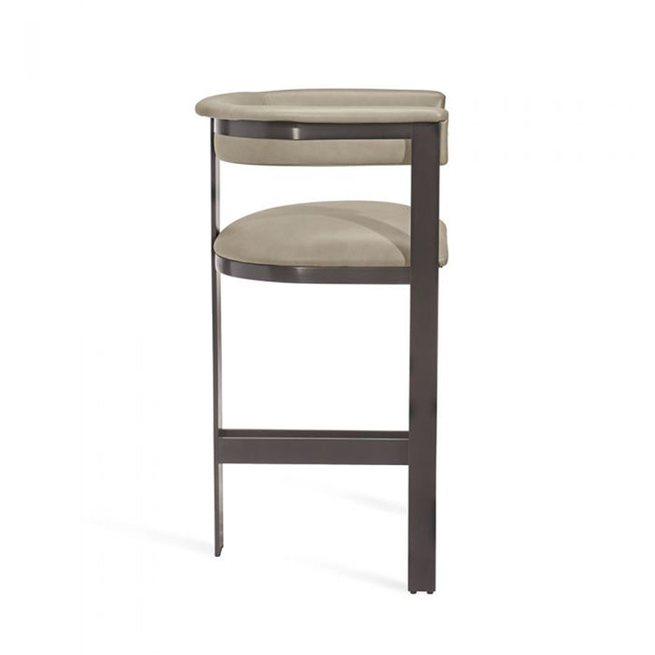 Darcy Counter Stool - Taupe/ Graphite