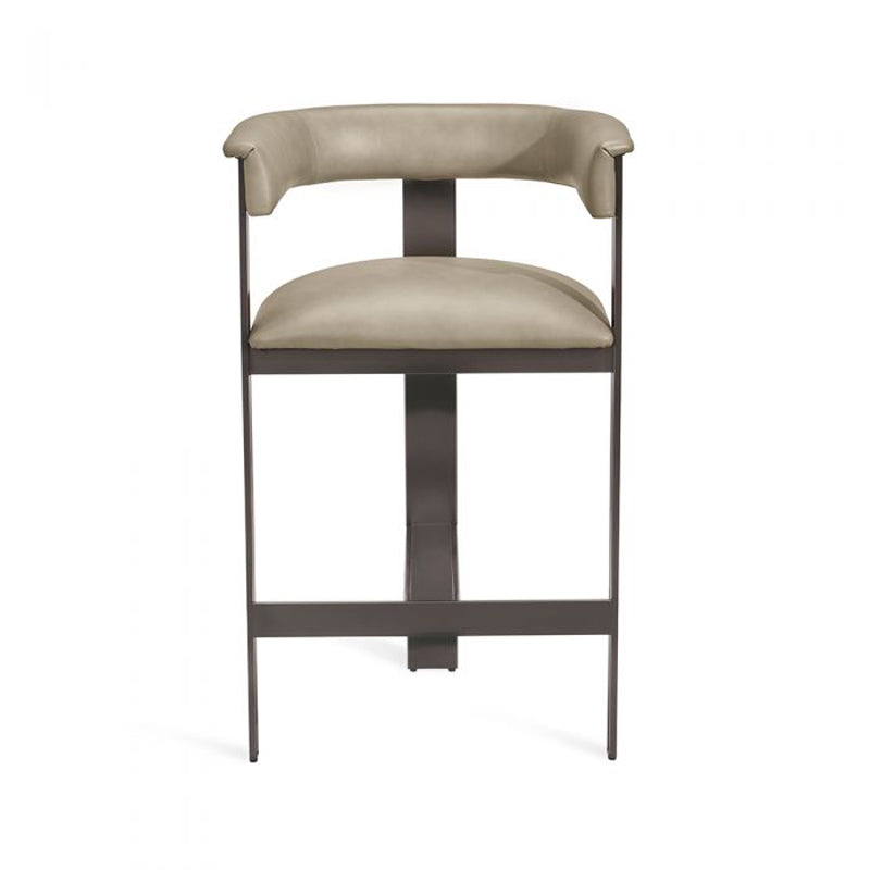 Darcy Counter Stool - Taupe/ Graphite