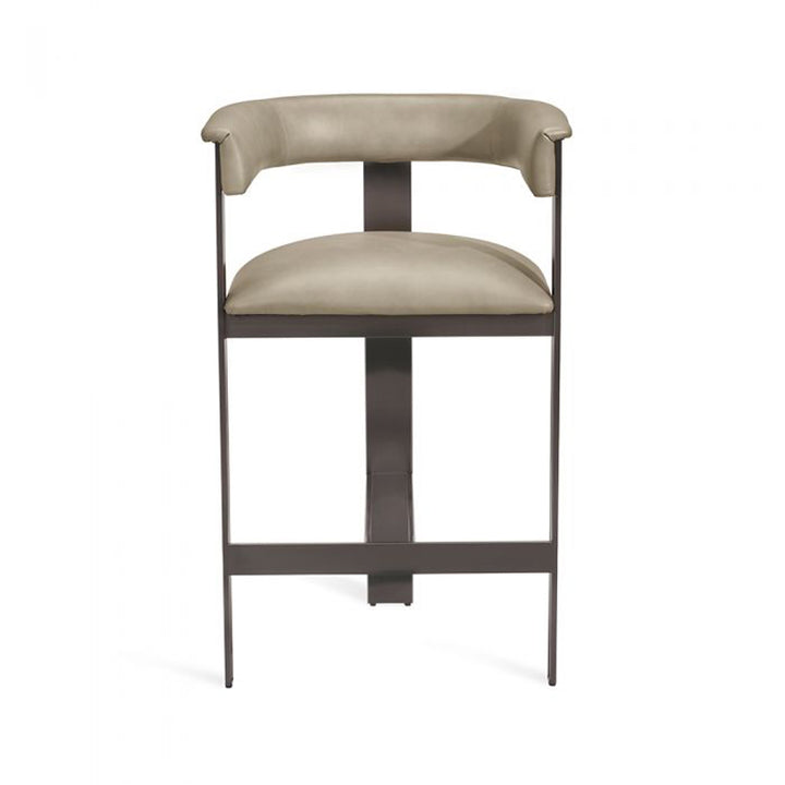 Darcy Counter Stool - Taupe/ Graphite