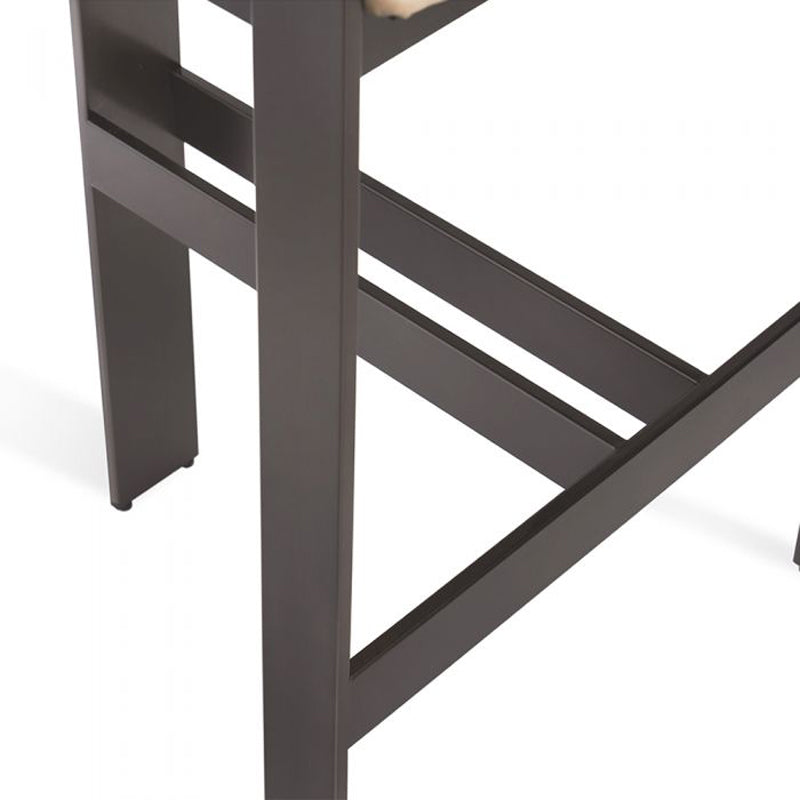 Darcy Counter Stool - Taupe/ Graphite
