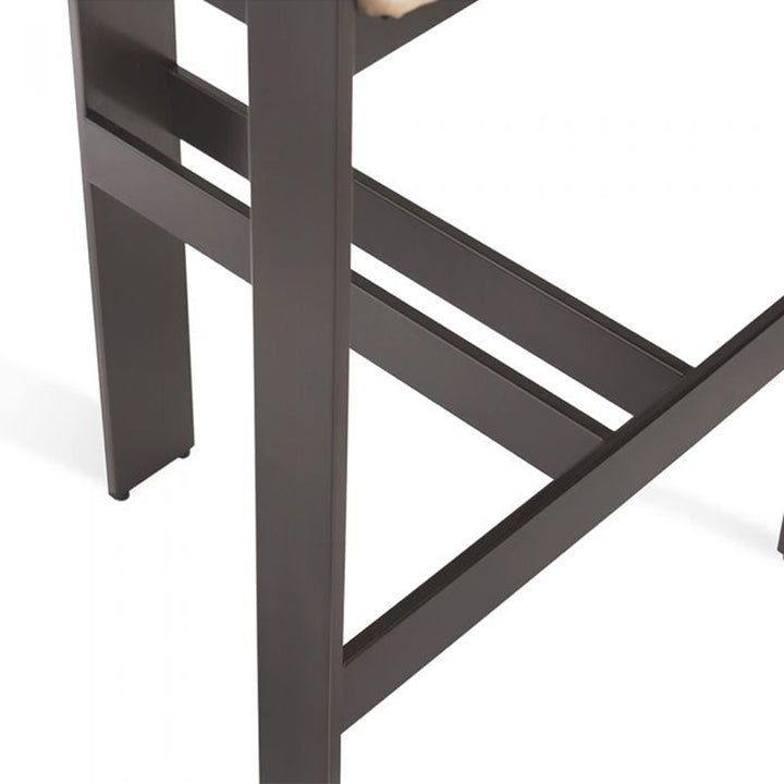 Darcy Counter Stool - Taupe/ Graphite