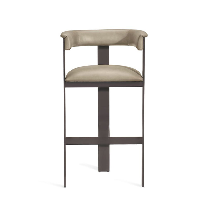 Darcy Bar Stool - Taupe/ Graphite