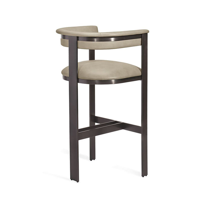 Darcy Bar Stool - Taupe/ Graphite