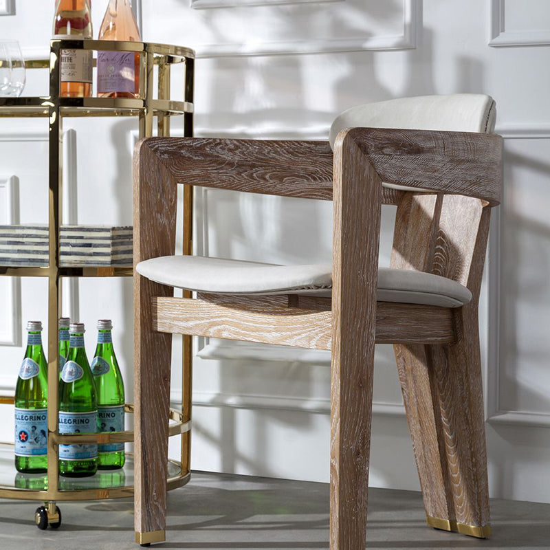 Maryl Dining Chair - Whitewash