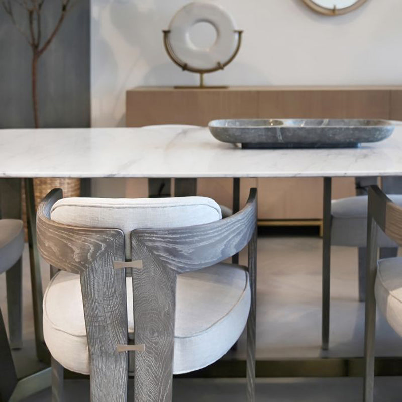 Maryl II Dining Chair - Grey Linen