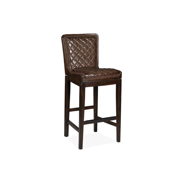 Mirad Quilted Swivel Counter Stool
