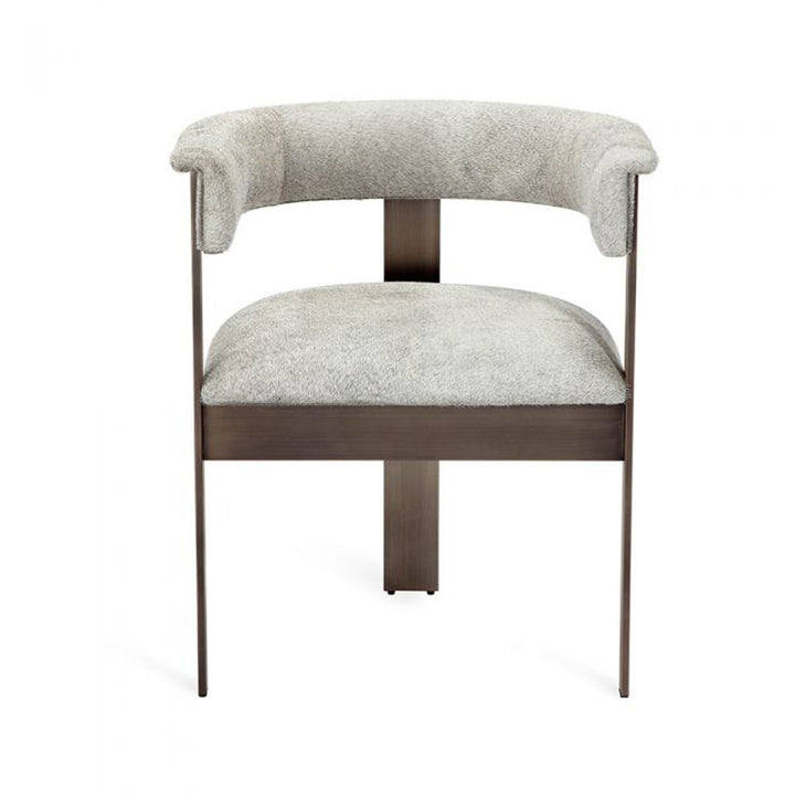 Darcy Hide Chair - Bronze