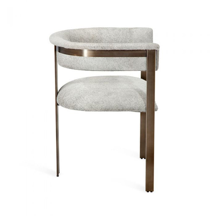 Darcy Hide Chair - Bronze