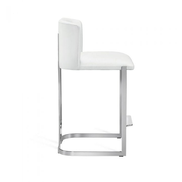 Banks Counter Stool - White