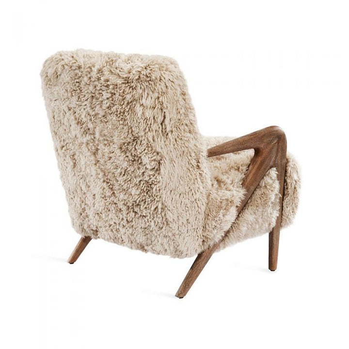 Angelica Lounge Chair - Morel Taupe