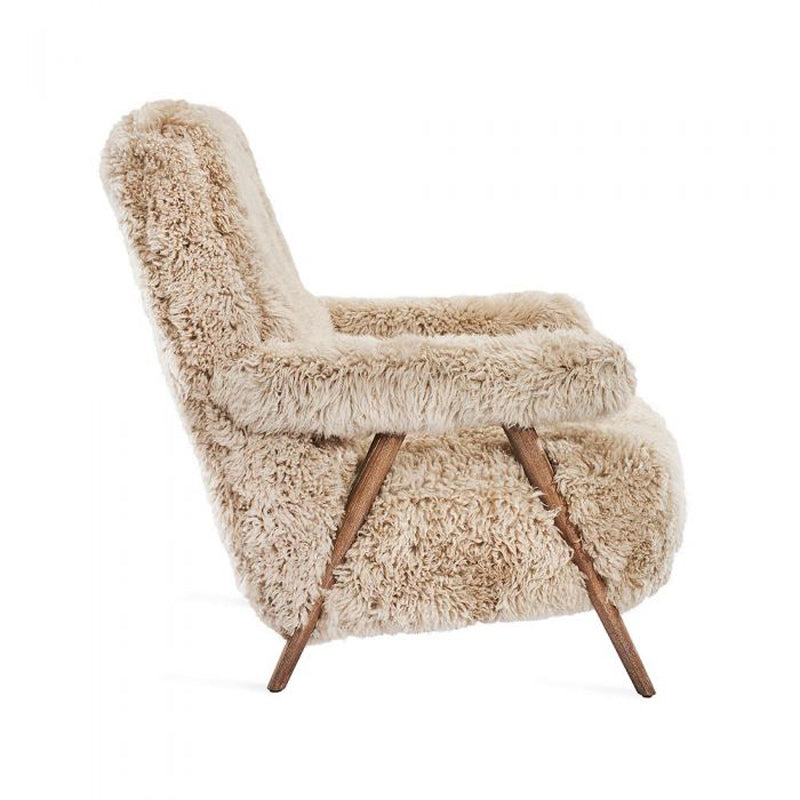 Barrett Lounge Chair - Morel Taupe
