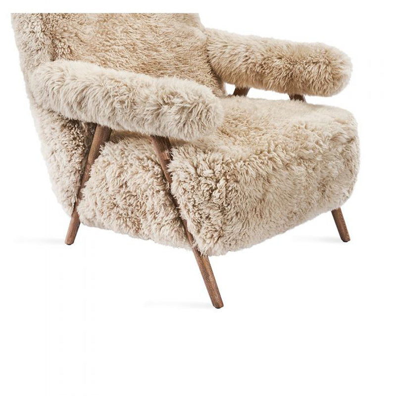 Barrett Lounge Chair - Morel Taupe
