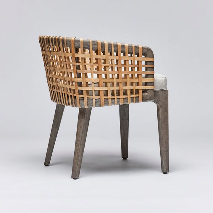 Palms Arm Chair - Grey Ceruse
