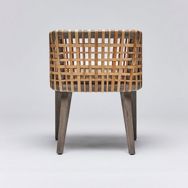 Palms Arm Chair - Grey Ceruse