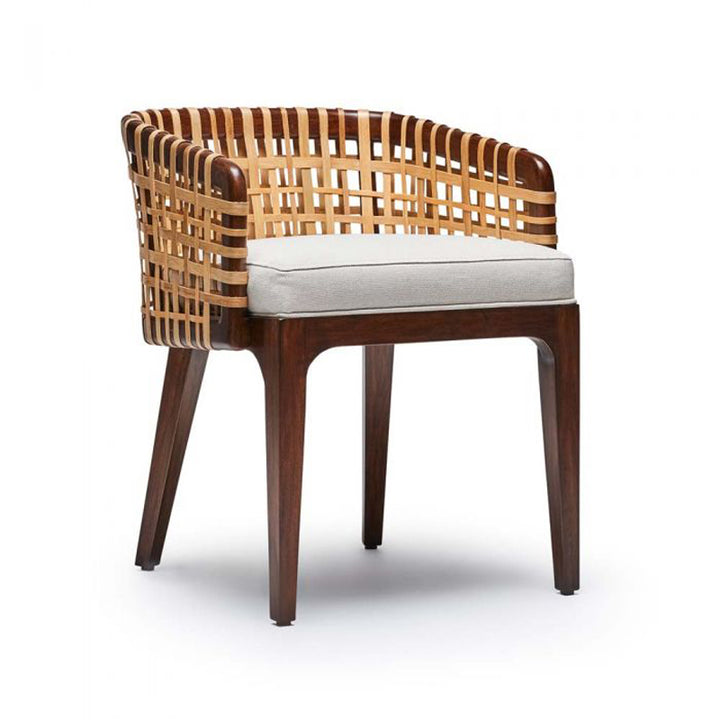 Palms Arm Chair - Chestnut