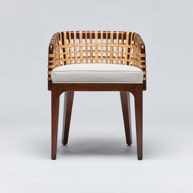 Palms Arm Chair - Chestnut